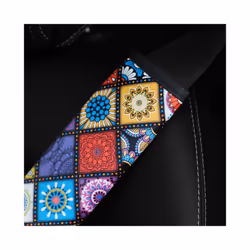Car Seat Belt Shoulder Guard Pads Covers Protective Sleeve Bohemian Style - A