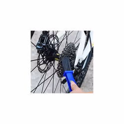 Universal Motorcycle Gear Chain Maintenance Dirt Brush Bicycle Chain Brush - Red