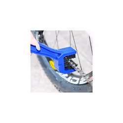 Universal Motorcycle Gear Chain Maintenance Dirt Brush Bicycle Chain Brush - Blue