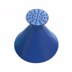 4pcs Car Window Windshield Magic Ice Scraper Oil Funnel Snow Remover Shovels - Blue