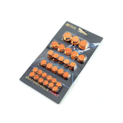 30pcs Motorcycle Colored Nut Cover Modification Screw Cap Decoration for - 2