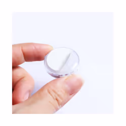Universal Waterproof Motorcycle Bike Sticky Mini Digital Display Clock - White
