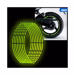 ) 10" 12" 14" 18" Motorcycle Sticker Moto Strips Reflective - H05 (18Inch