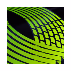 ) 10&quot; 12&quot; 14&quot; 18&quot; Motorcycle Sticker Moto Strips Reflective - H05 (18Inch