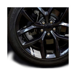6Pcs Car Hub Stickers Wheel Decals Steel Ring stickers Wheel Modified - White