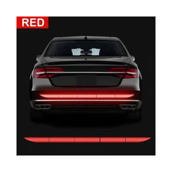 Car Reflective Sticker Warning Safety Tape Anti Collision Reflective Stickers - Reflective Red
