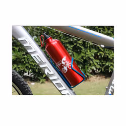 2019 New Aluminum Alloy Bike Bicycle Cycling Drink Water Bottle Rack Holder - Silver