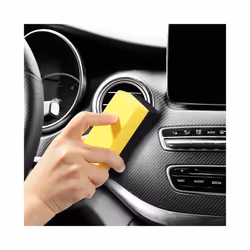 1/2pcs Car Wheel Cleaning Sponge Tire Wash Wiper Water Suction Sponge - 10x7x4cm 2Pcs