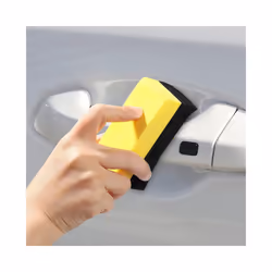 1/2pcs Car Wheel Cleaning Sponge Tire Wash Wiper Water Suction Sponge - 10x7x4cm 2Pcs