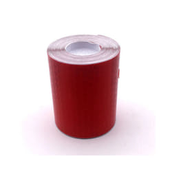 5cm*100cm Car Reflective Tape Sticker Safety Mark Car Self Adhesive Warning - Red