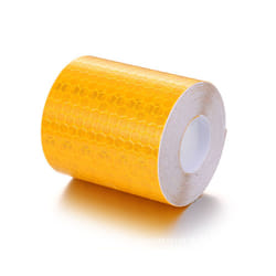 5cm*100cm Car Reflective Tape Sticker Safety Mark Car Self Adhesive Warning - yellow