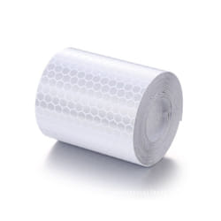 5cm*100cm Car Reflective Tape Sticker Safety Mark Car Self Adhesive Warning - White