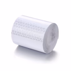 5cm*100cm Car Reflective Tape Sticker Safety Mark Car Self Adhesive Warning - White