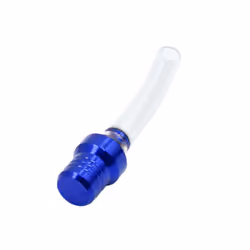 Universal Motorcycle Gas Petrol Fuel Cap Fuel Gas Tank Cap Vent Breather - blue