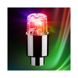 Cars Wheel Caps Led Lights Wheel Tire Valve Caps Cycling Lantern Spokes - Colorful