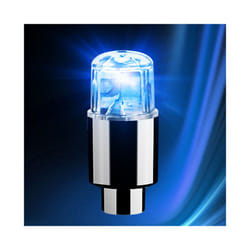 Cars Wheel Caps Led Lights Wheel Tire Valve Caps Cycling Lantern Spokes - Blue