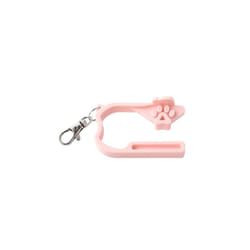 Child Baby Car Seat Belt Unbuckled Tool Portable Car Seat Key Child Safety - Pink