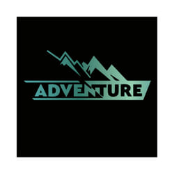 Motorcycle Sticker Cute Adventure Reflective Car Stickers Moto Auto Decal - Chrome Tiffany