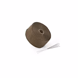 5cm*5M Heat Exhaust Thermo Wrap Shield Protective Tan Tape Fireproof Insulating - Titanium