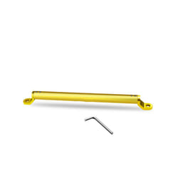 Motorcycle Modified Aluminum Alloy Extension Handlebar Balance Bar Electric - Yellow