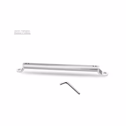 Motorcycle Modified Aluminum Alloy Extension Handlebar Balance Bar Electric - Silver