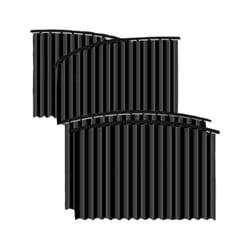 Car Magnetic Sunshade Front Rear Window Curtain Auto Sun Shade Privacy - Brown