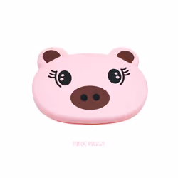 Multifunction Cartoon Shaped Folding Auto Car Back Seat Table Drinks Baby - pink pig