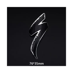 2 Pieces Bike Head Badge Aluminum Decals Bike Stickers For Mtb Bmx Folding - Green