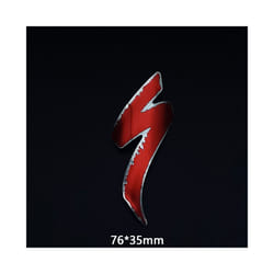2 Pieces Bike Head Badge Aluminum Decals Bike Stickers For Mtb Bmx Folding - MULTI