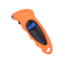 Tire Pressure Gauge Backlight High precision Digital Tire Pressure Monitoring - Orange