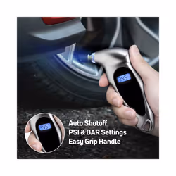 Tire Pressure Gauge Backlight High precision Digital Tire Pressure Monitoring - Orange
