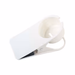 Creative Water Cup Holder Table Side Holder Clip Multifunctional Coffee - White
