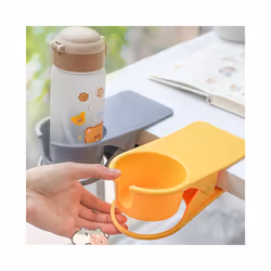 Creative Water Cup Holder Table Side Holder Clip Multifunctional Coffee - Gray