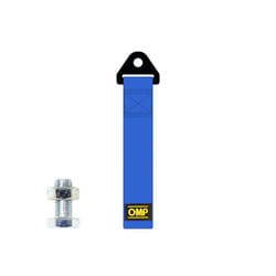 High-strength Car Nylon Tow Strap Car Tow Ropes Trailer Ropes Bumper Trailer - Blue