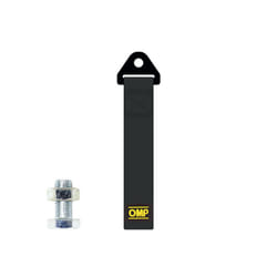 High-strength Car Nylon Tow Strap Car Tow Ropes Trailer Ropes Bumper Trailer - Black