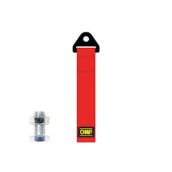 High-strength Car Nylon Tow Strap Car Tow Ropes Trailer Ropes Bumper Trailer - Red