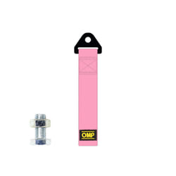 High-strength Car Nylon Tow Strap Car Tow Ropes Trailer Ropes Bumper Trailer - Pink