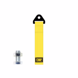 High-strength Car Nylon Tow Strap Car Tow Ropes Trailer Ropes Bumper Trailer - Yellow