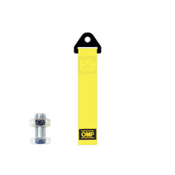 High-strength Car Nylon Tow Strap Car Tow Ropes Trailer Ropes Bumper Trailer - Yellow