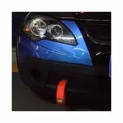High-strength Car Nylon Tow Strap Car Tow Ropes Trailer Ropes Bumper Trailer - Orange