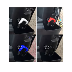 Universal Motorcycle Hook Luggage Bag Hanger Helmet Claw Multifunction - White