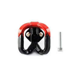 Universal Motorcycle Hook Luggage Bag Hanger Helmet Claw Multifunction - Red