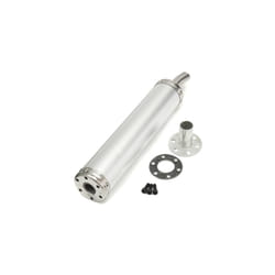 20mm Motorcycle Exhaust Muffler Pipe System For 2 Stroke 50 250CC Motorcycle - Silver