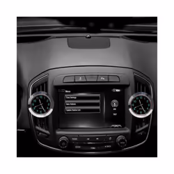 Mini Luminous Car Clock Automobiles Internal Stick On Digital Watch Mechanics - Brown
