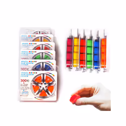 20pcs Silicone Car Tyre Wheel Hub Covers Protection Caps Wheel Hub Screw - Colorful 20Pcs, 19mm