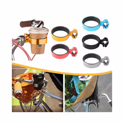 Handlebar Mount Stand Bottle Cage Rack Bracket | Bicycle Water Bottle - Yellow