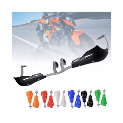 Fit Range 7/8&quot; 22mm 1/8&quot; 28mm Motorcycle Universal Hand CR CRF - Blue