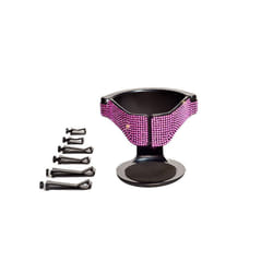 Car Air Vent Clamp Clip Diamond Crystal Car Cup Holder Multi Function - Pink