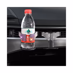 Car Air Vent Clamp Clip Diamond Crystal Car Cup Holder Multi Function - Black