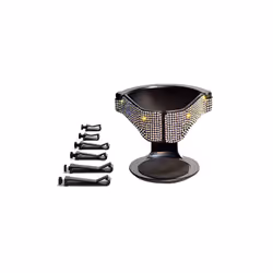 Car Air Vent Clamp Clip Diamond Crystal Car Cup Holder Multi Function - light yellow